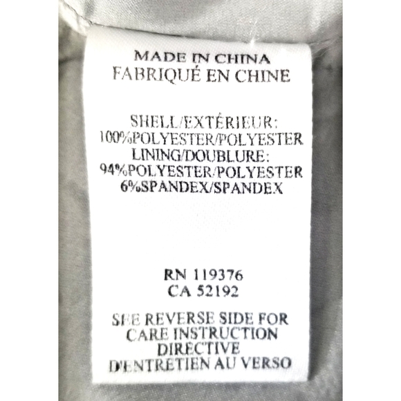 Helmut Lang Glassy Shirting Draped Dress womens size small SP charcoal gray - Picture 5 of 6